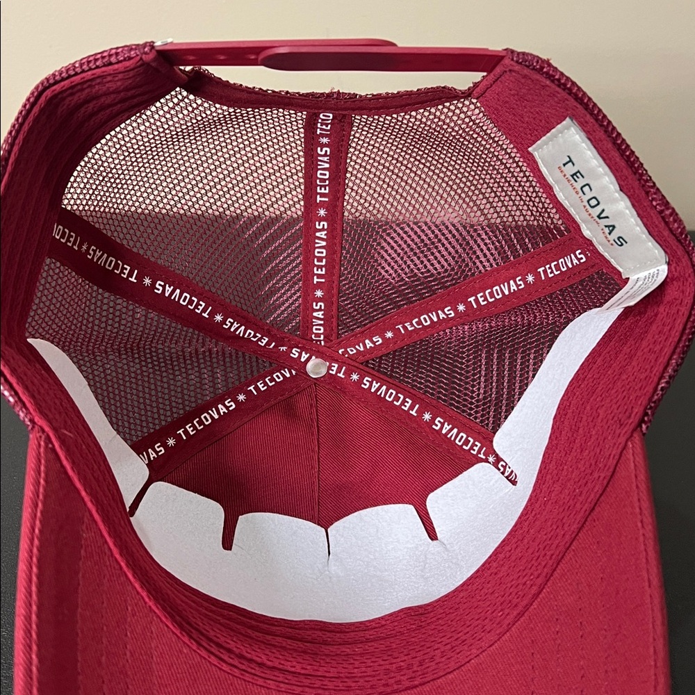 Tecovas | Burgundy “Giddy On Up” Trucker Hat - Picture 3 of 10
